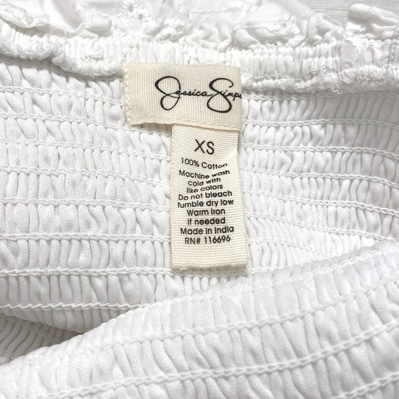 NEW-JESSICA SIMPSON WHITE ELITE JUMPER - Picture 10 of 10